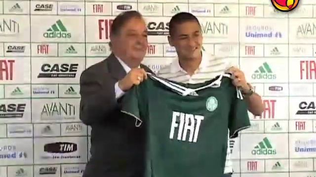 Apresentação de Wellington Paulista #9 na S.E. Palmeiras. смотреть онлайн