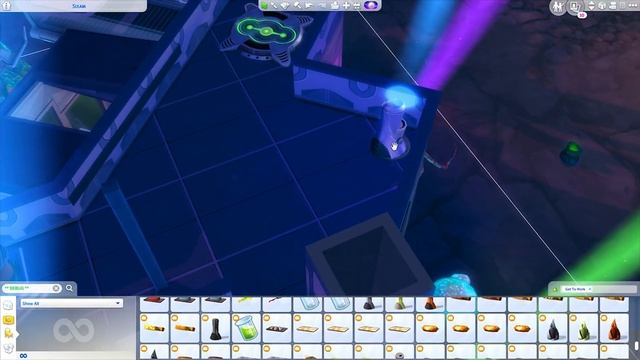 ALIEN TINY HOUSE // Sims 4 Speed Build смотреть онлайн