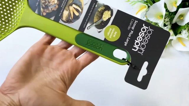 Ложка-дуршлаг Joseph Joseph Scoop Plus Large Green смотреть онлайн