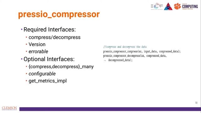 Productive and Performant Generic Lossy Data Compression with LibPressio (DRBSD-2021) смотреть онлайн