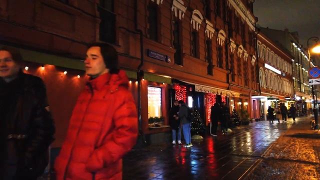 ⁴ᴷ⁶⁰ Walking Moscow: Christmas Walk ? Patriarshiye Prudy - Patriarch Ponds смотреть онлайн