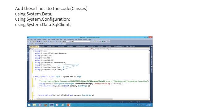 Lecture 6 - Database Connection demo by select sql query смотреть онлайн