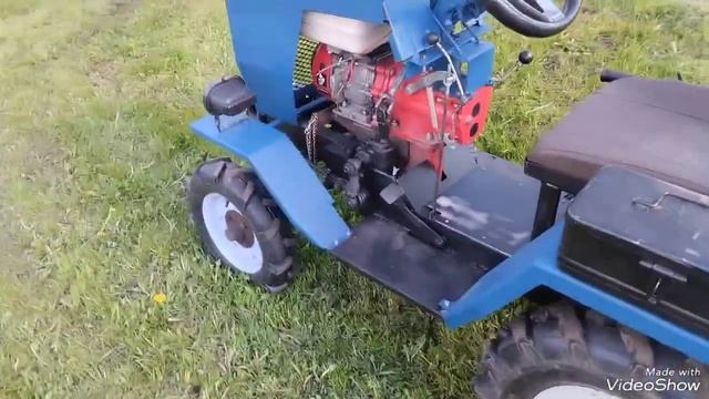 минитрактор из мотоблока,финал и испытание. смотреть онлайн