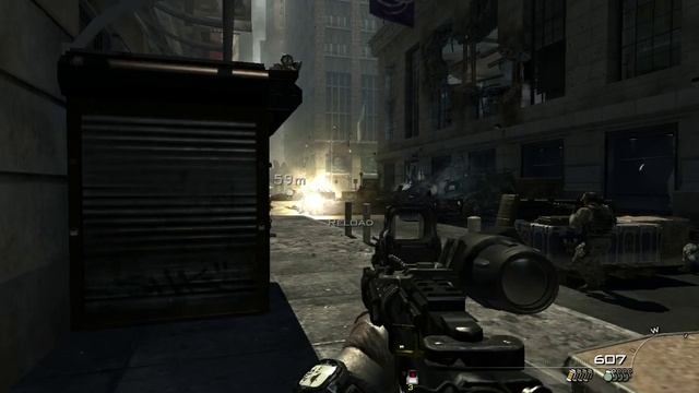 Call of Duty - Modern Warfare 3 Gameplay - GT520M [ nVidia GeForce ] TEST смотреть онлайн