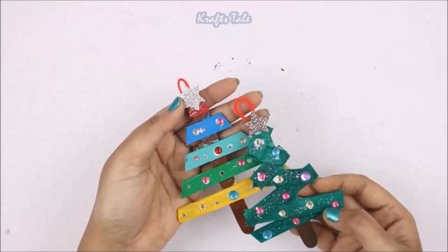 10 Super Easy Popsicle Stick Craft Ideas For Christmas Decoration | DIY Christmas Ornaments смотреть онлайн