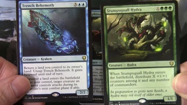 Magic The Gathering - Commander Legends Reap The Tides Deck - Unboxing смотреть онлайн