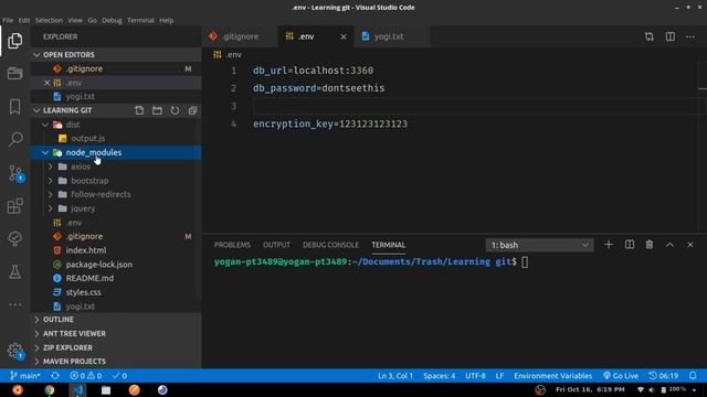 Special files in Git | gitignore and README - Git Basics Series смотреть онлайн