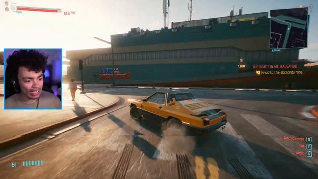 Street Racing in Cyberpunk 2077! смотреть онлайн