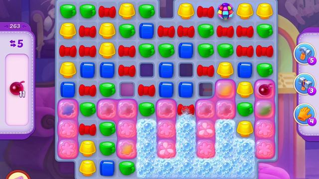 HomeScapes Level 263 no boosters (14 moves) смотреть онлайн