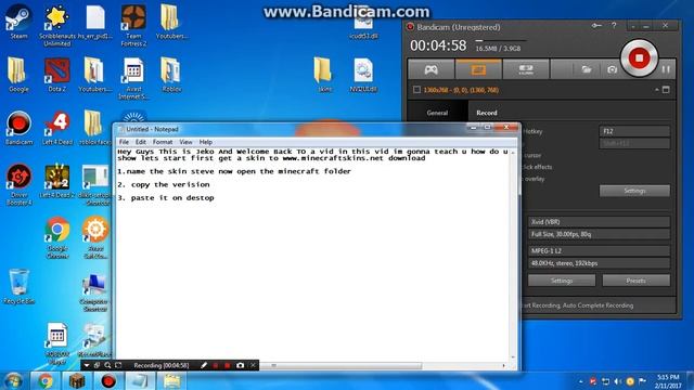 Minecraft 1.8 How To Get Skins For Free (Works) смотреть онлайн