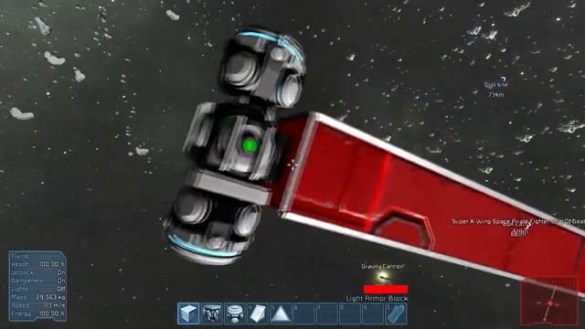 Space Engineers Spherical Gravitational fields смотреть онлайн