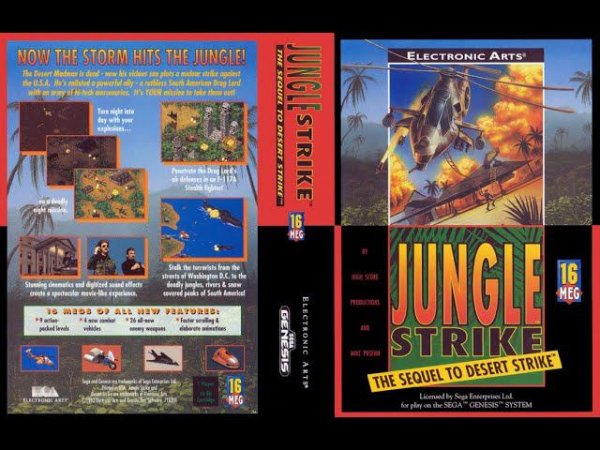 Jungle strike (sega) - complete (пройден)