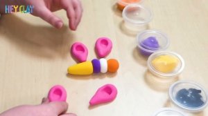 Как слепить БАБОЧКУ из пластилина? Лепим из воздушного пластилина HEY CLAY