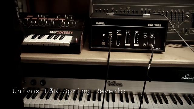 Univox U3R Spring Verb (For Sale At Reverb.com - Audio DEMO)