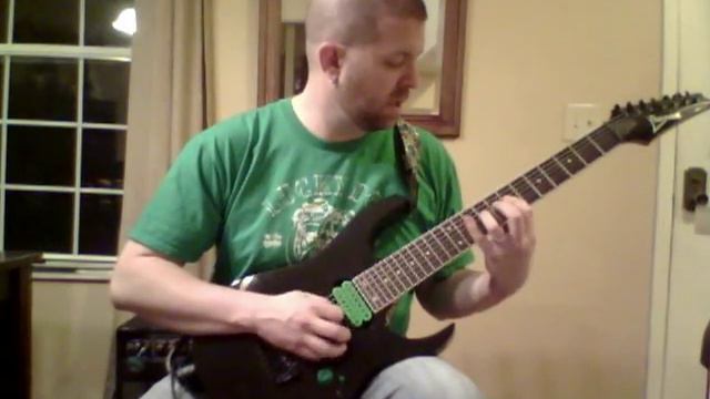 Dimarzio Blaze humbuckers in an Ibanez RG7321 смотреть онлайн