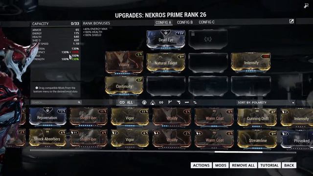 Warframe Bugs: Mod polarity/Nekros Prime смотреть онлайн