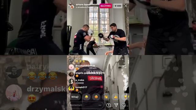 Amadeusz Ferrari mówi kto będzie stać u niego w narożniku + TRENING NA ZYWO смотреть онлайн