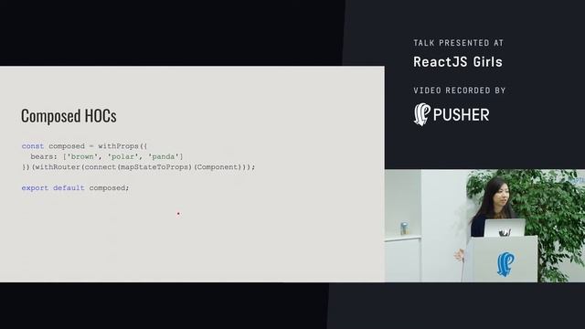 Higher Order Components - ReactJS Girls - November 17 смотреть онлайн