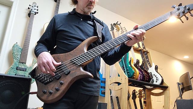 Dingwall Prima  - Solid Walnut Body And Roasted Maple Neck - WOW!