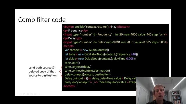 Delay in the Web Audio API part 1 смотреть онлайн