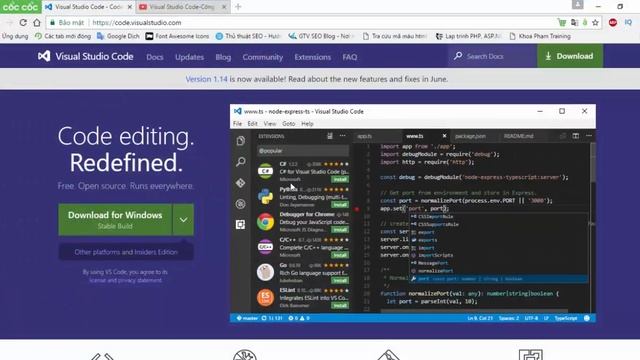 Công cụ Visual Studio Code bộ công cụ nhỏ gọn giúp lập trình chuyên nghiệp hơn смотреть онлайн