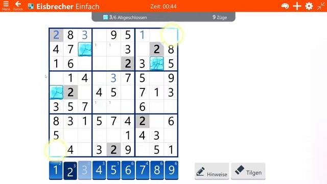 Sudoku Ice Breaker - Easy | Feb 20, 2022 | Goal: Clear 6 ice blocks within 13 moves смотреть онлайн