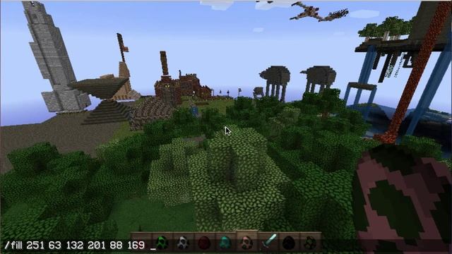 how to quickly flatten land in minecraft смотреть онлайн