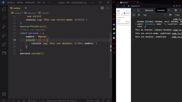 EL USO DE THIS EN JAVASCRIPT | JAVASCRIPT AVANZADO смотреть онлайн