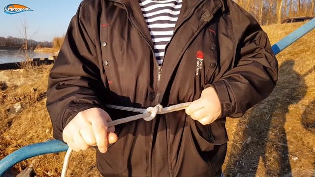 Морские узлы. Серия 9. ПЕТЛЯ незатягивающаяся и затягивающаяся. смотреть онлайн