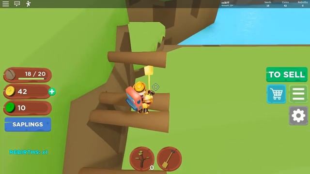 НОВЫЙ СИМУЛЯТОР ПОСАДКИ ДЕРЕВЬЕВ - Roblox Tree Planting Simulator смотреть онлайн