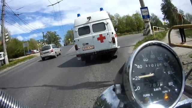 Катаю на Suzuki Intruder 400 По г. Тольятти смотреть онлайн