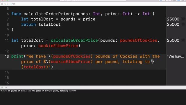 Functions With Return Values In Swift 4 смотреть онлайн