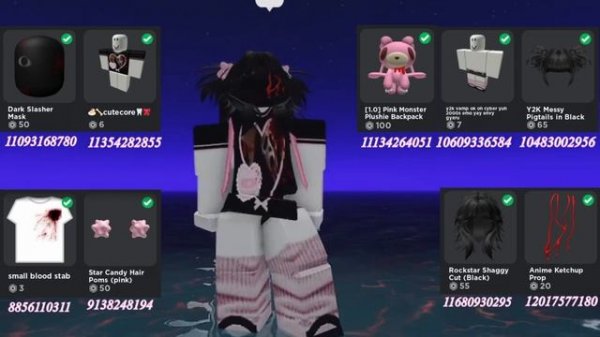CUTECORE Roblox Outfits (Codes & Links) ???