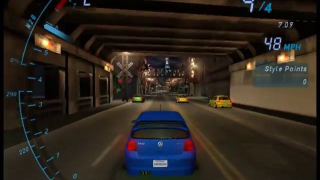 прохождение Need for Speed Underground: нереальная гонка. серия 2 смотреть онлайн