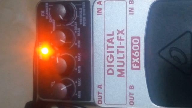 DEMO TUTOR DELAY BEHRINGER DIGITAL MULTI-FX FX600 смотреть онлайн