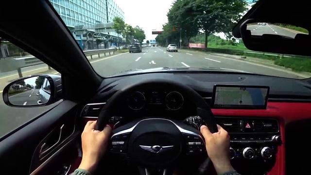 2023 Genesis G70 Shooting Brake POV Test Drive