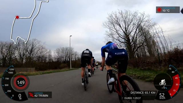 1ère Course Saison 2024 - EDH Pommeroeul - Objectif TOP 10