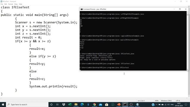 Java Programs based on if-else and Switch statement // programs on decision making and branching смотреть онлайн
