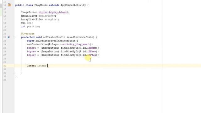 Android Studio online music player application part 3 смотреть онлайн