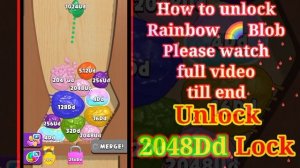 Blob Merge 3D | Rainbow ? colour blob (2048Dd) 3d 2048 ball 3d video games Android, iOS New Update#