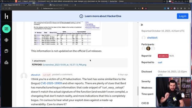 CURL Project Trolled By Fake AI Bug Report смотреть онлайн