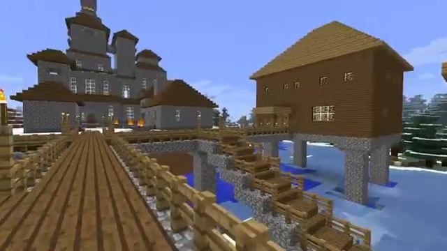 Средневековый сервер Minecraft! Часть первая. смотреть онлайн