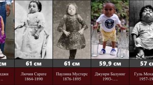 TOP 10 самых низких людей в мире 4k / самые маленькие люди мира 2022