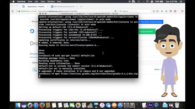 Installing SUSI Server on Digital Ocean смотреть онлайн