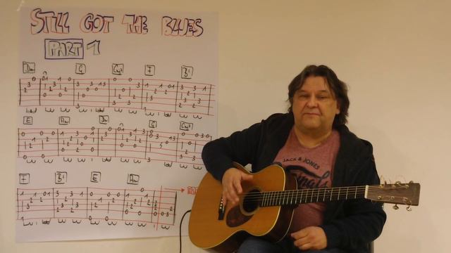 Fingerstyle Guitar Lesson #143: STILL GOT THE BLUES (Gary Moore) / PART 1 смотреть онлайн