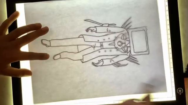 Drawing Titan TV Man смотреть онлайн