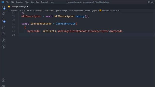 Deploy Script For Uniswap Contract | Build Uniswap Clone Defi Project 2022 смотреть онлайн
