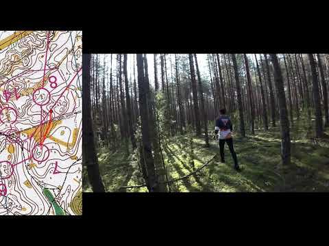 Спортивное ориентирование (headcam Orienteering) - Тренировочный старт. Часть вторая.