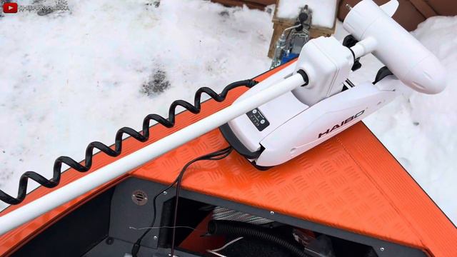 HAIBO 65 iPenguin - НЮАНСЫ УСТАНОВКИ. Gps якорь для лодки, носовой электромотор с функцией якоря. смотреть онлайн