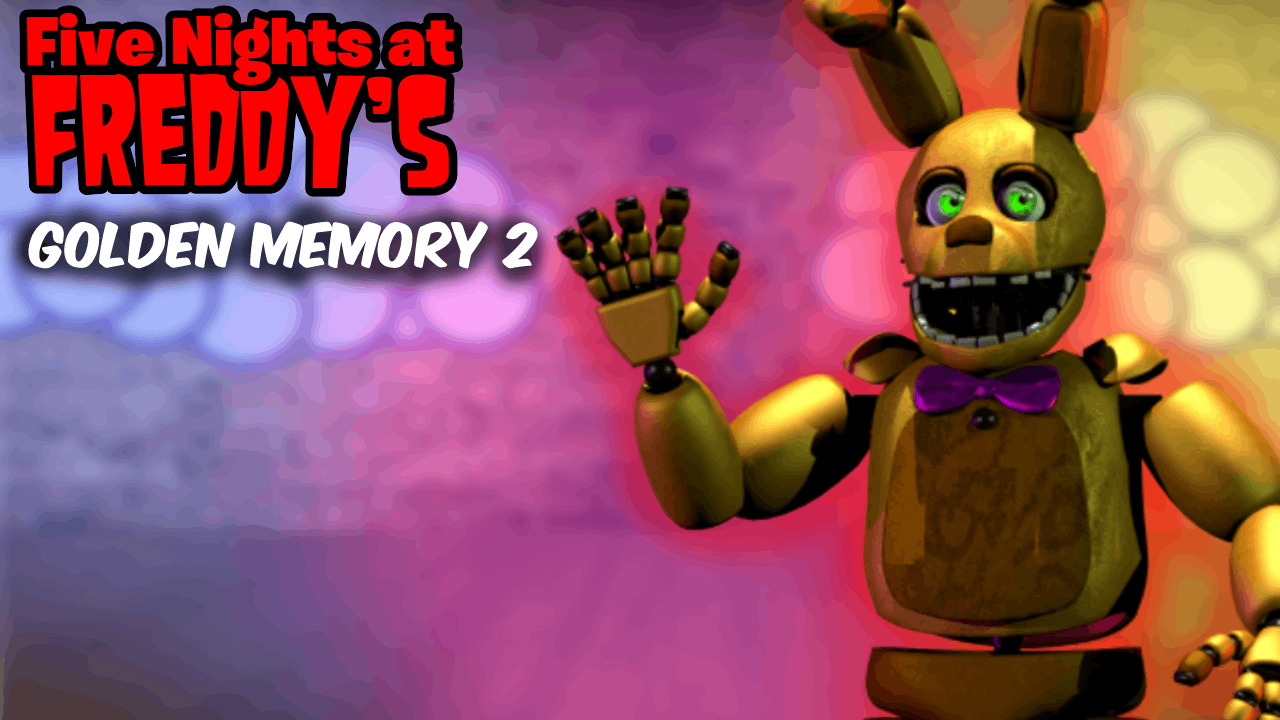 ВТОРАЯ НОЧЬ ОХРАННИКА ВО ФНАФ -- golden memory 2!!! demo v2 смотреть онлайн